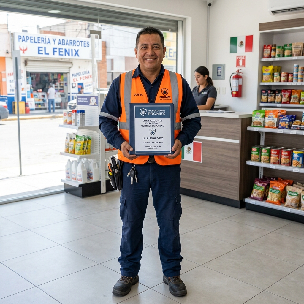 Fumibest control de plagas certificado